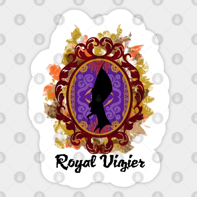 Royal Vizier Sticker by remarcable